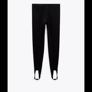 Zara stirrup leggings